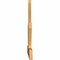 Ekena Millwork Saratoga Rough Sawn Timber Gable Bracket, Western Red Cedar, 96"W x 40"H x 2"D x 6"F, 10/12 Pitch GBW096X40X0206SAR00RWR - alternate 4